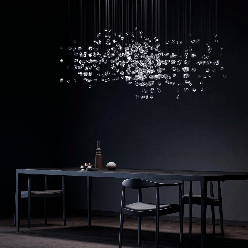 Raw Crystal Customize Chandelier