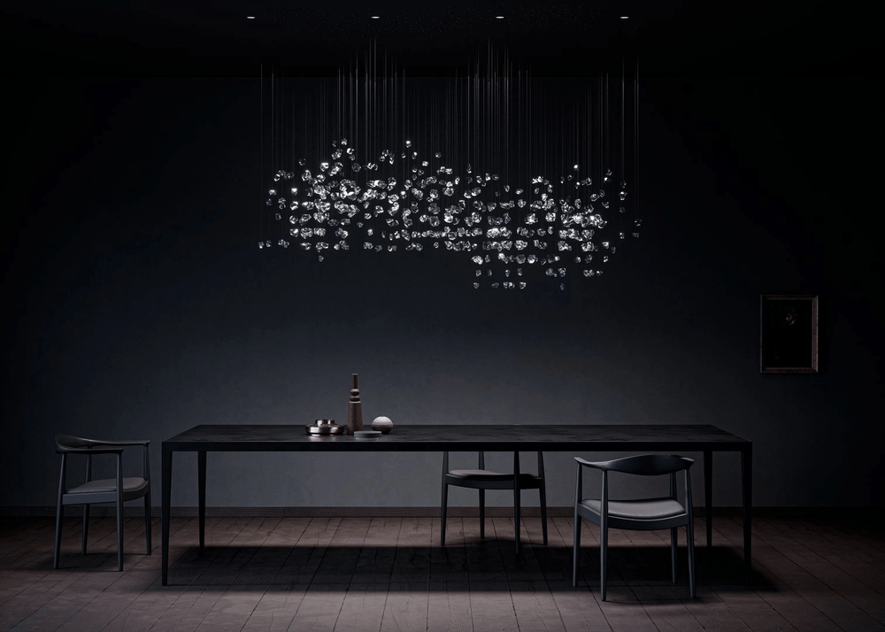 Raw Crystal Customize Chandelier