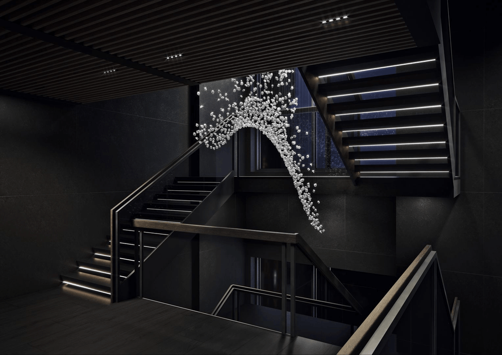 Raw Crystal Customize Chandelier
