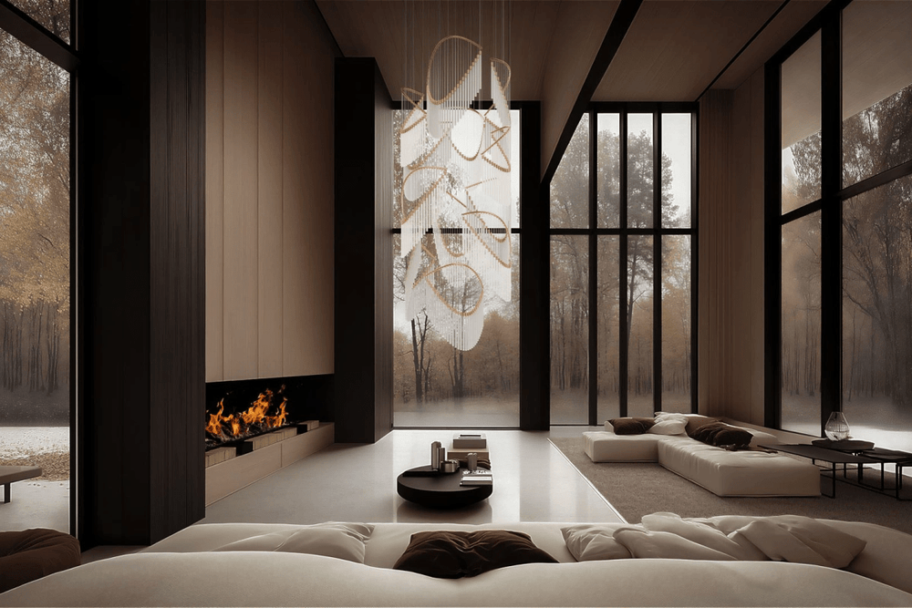 Rivella Cascade Fringe Chandelier