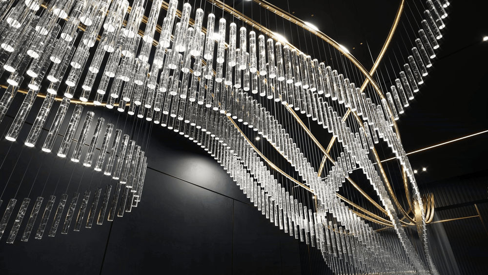 Rivella Cascade Fringe Chandelier