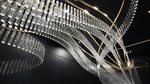 Rivella Cascade Fringe Chandelier