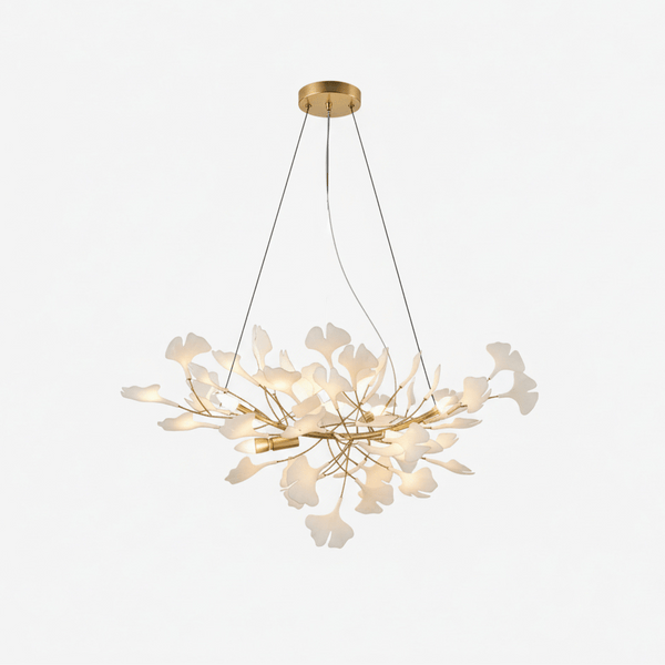 Horizon Bloom Gingko Chandelier