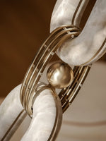 Chain Link Chandelier