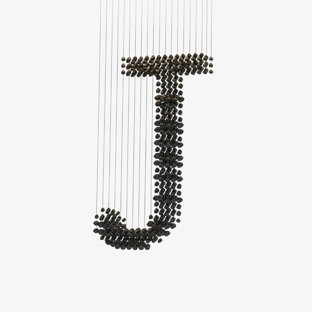 Charcoal Chandeliers J