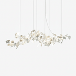 Porcelain Gingko Chandelier