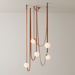 Multiple Belt Art Pendant Light