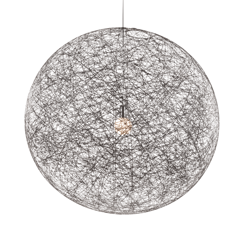 Spherical Woven Pendant Light