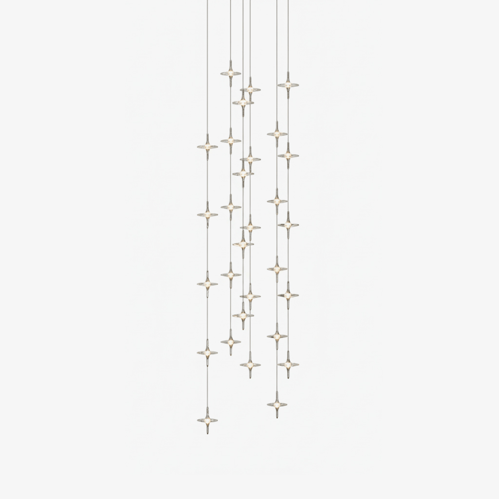 Starfall Staircase Chandelier