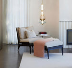 Glass Bead Linear Pendant Light