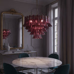 Amethyst Bloom Chandelier