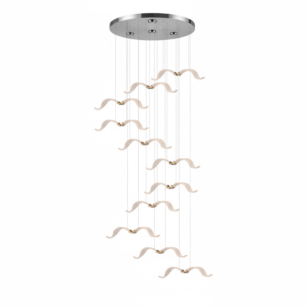 Large Seagull Chandelier