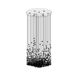 Raw Crystal Customize Chandelier
