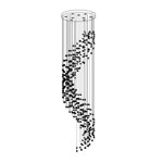 Raw Crystal Customize Chandelier