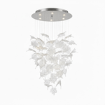 Multicolor Crystal Maple Leaf Chandelier