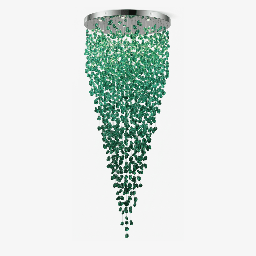 Crystal Stone Chandelier