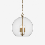 Lysander Clear Globe Pendant Lamp