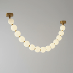 Pearl Necklace Balls Chandelier
