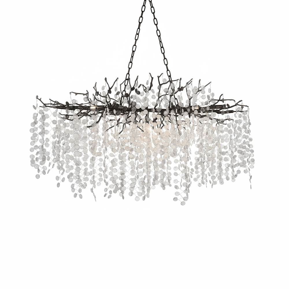 Shiro Noda Crystal Chandelier