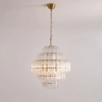 Aurum Cascade Glass Chandelier
