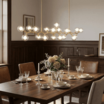 Molecular Glass Balls Chandelier