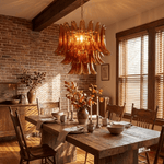 Emberwave Glass Chandelier