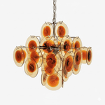 Mazzega Vistosi Glass Chandelier