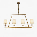 Stellar Frame Linear Chandelier