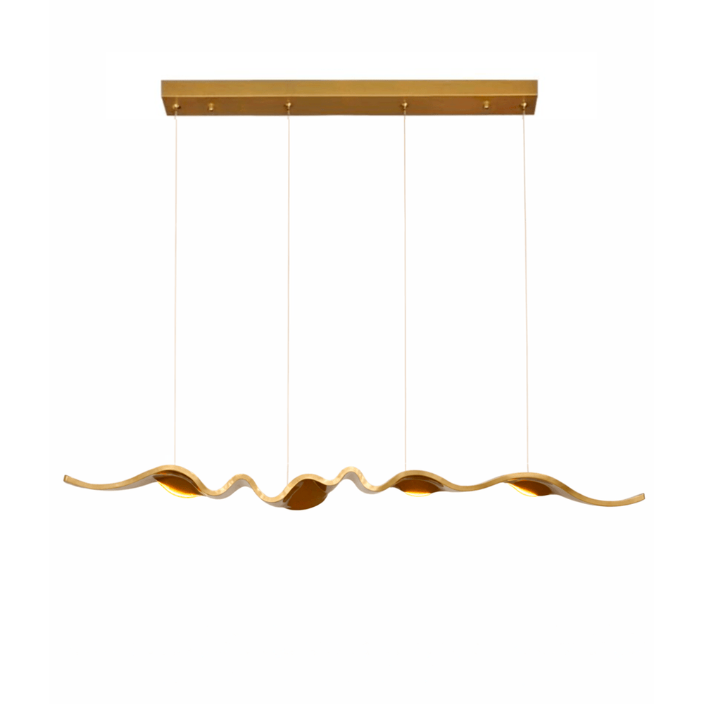 Gold Ribbon Chandelier