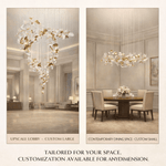 Linden Leaves Chandelier