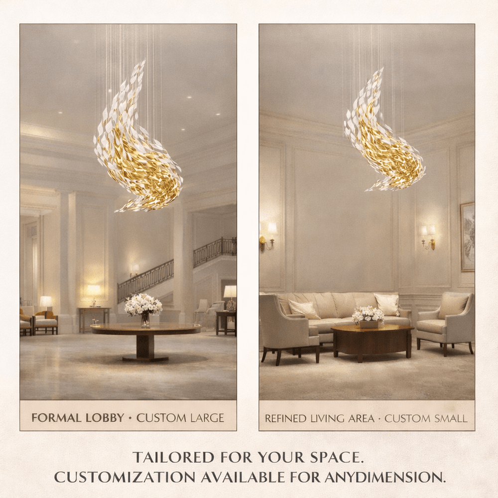 Swaying Leaves Chandelier