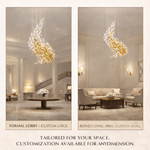 Swaying Leaves Chandelier