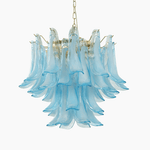 Azure Drift Glass Chandelier