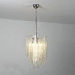 Silvae Veil Glass Chandelier