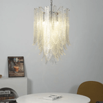 Silvae Veil Glass Chandelier
