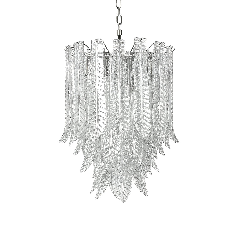 Silvae Veil Glass Chandelier