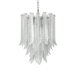 Silvae Veil Glass Chandelier