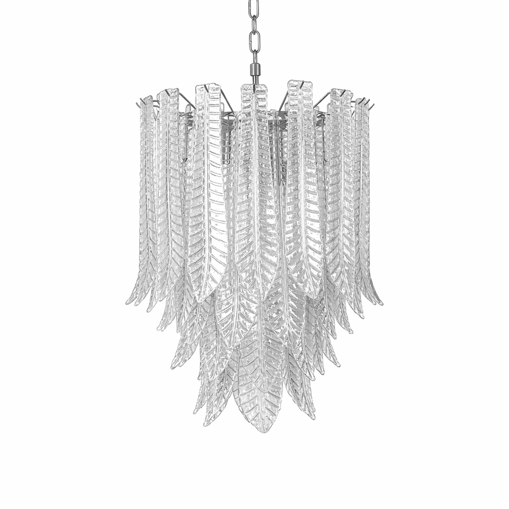 Silvae Veil Glass Chandelier