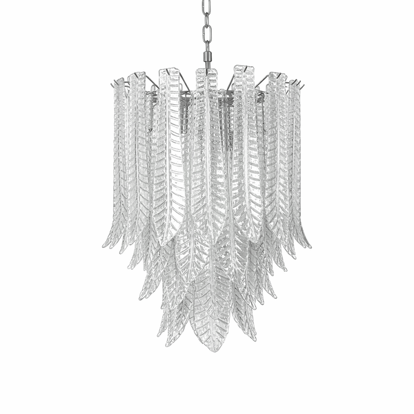 Silvae Veil Glass Chandelier
