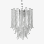 Silvae Veil Glass Chandelier