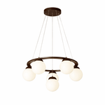 Miira Wood Chandelier