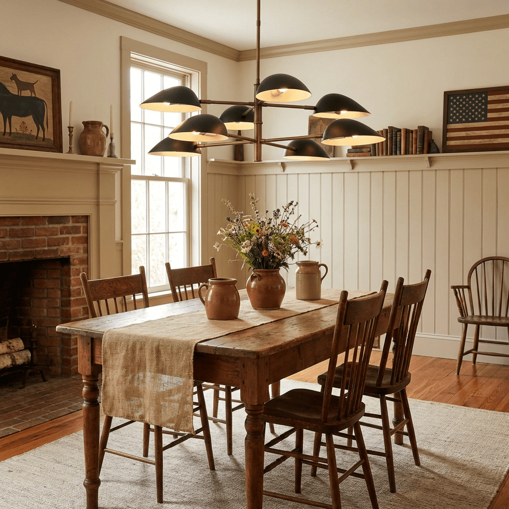 Vespera Brass Chandelier