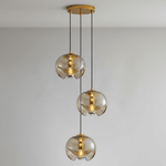 Wave Pendant Light – Modern Curved Glass Ceiling Fixture