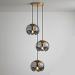 Wave Pendant Light – Modern Curved Glass Ceiling Fixture