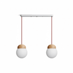 Elowen Fluted Opal Pendant Lamp