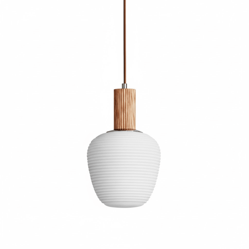 Elowen Fluted Opal Pendant Lamp