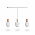 Elowen Fluted Opal Pendant Lamp