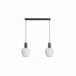 Elowen Fluted Opal Pendant Lamp