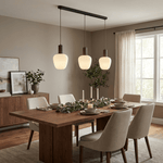 Elowen Fluted Opal Pendant Lamp