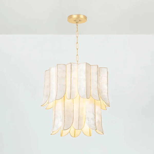 Cascara Shell Chandelier
